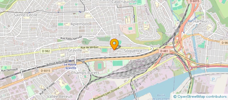 localisation de l'entreprise MADAME VANESSA ROGEZ à LE HAVRE