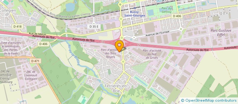 localisation de l'entreprise MADAME VANESSA ROLLAND  PONTCARRE