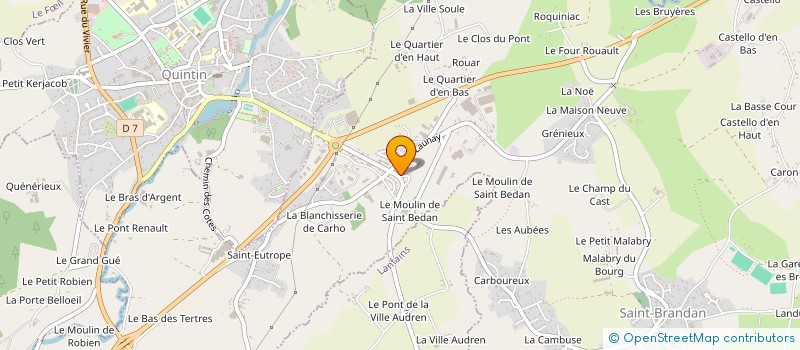 localisation de l'entreprise MADAME VANESSA ROUXEL  SAINT-BRANDAN