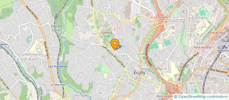 localisation de l'entreprise MADAME VANESSA ROY  ECULLY