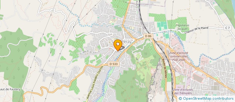 localisation de l'entreprise MADAME VANESSA RUFFIER  SAINT-PERAY