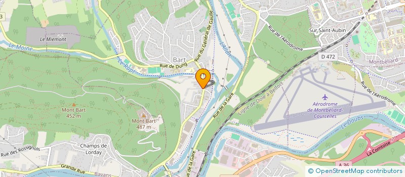 localisation de l'entreprise MADAME VANESSA SAHRAOUI  BART