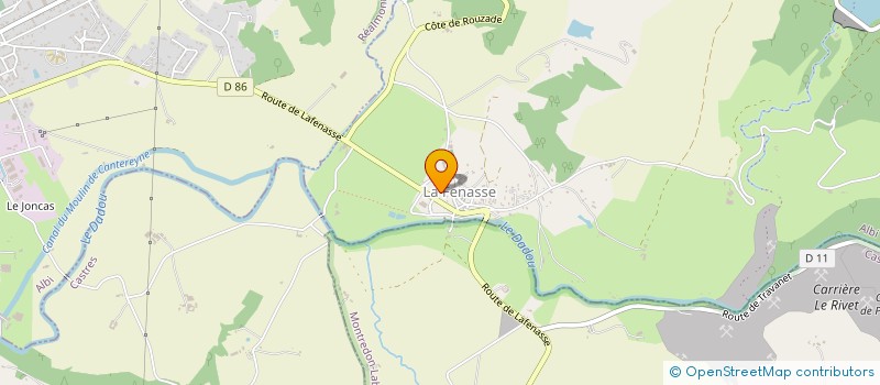 localisation de l'entreprise MADAME VANESSA SALZET  TERRE-DE-BANCALIE