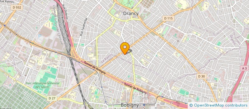 localisation de l'entreprise MADAME VANESSA SANCHEZ CAPARRO  DRANCY