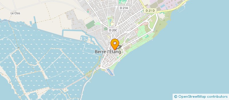localisation de l'entreprise MADAME VANESSA SANZ à BERRE-L'ETANG
