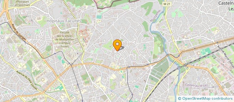 localisation de l'entreprise MADAME VANESSA SAUNIER à MONTPELLIER