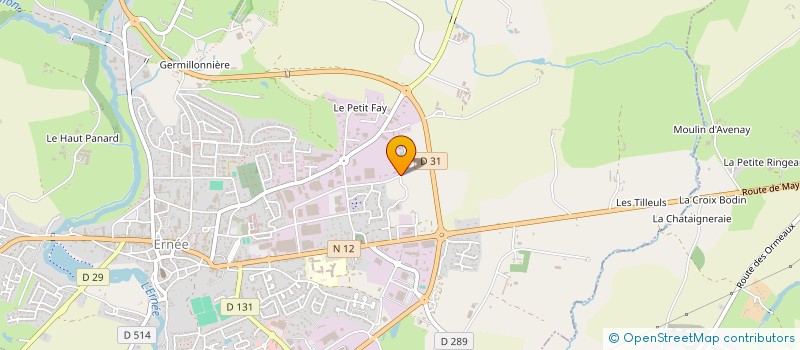 localisation de l'entreprise MADAME VANESSA SCHAITL DE ALMEIDA  ERNEE