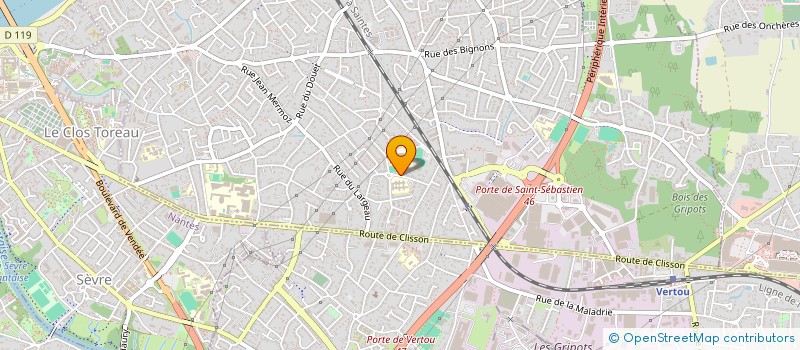 localisation de l'entreprise MADAME VANESSA SIEGLER  SAINT-SEBASTIEN-SUR-LOIRE