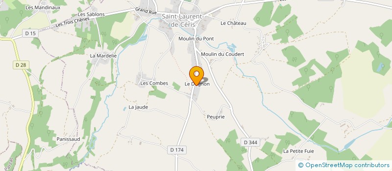 localisation de l'entreprise MADAME VANESSA SIEGLER à SAINT-LAURENT-DE-CERIS