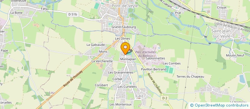 localisation de l'entreprise MADAME VANESSA SILVA MOCO  LAIZ