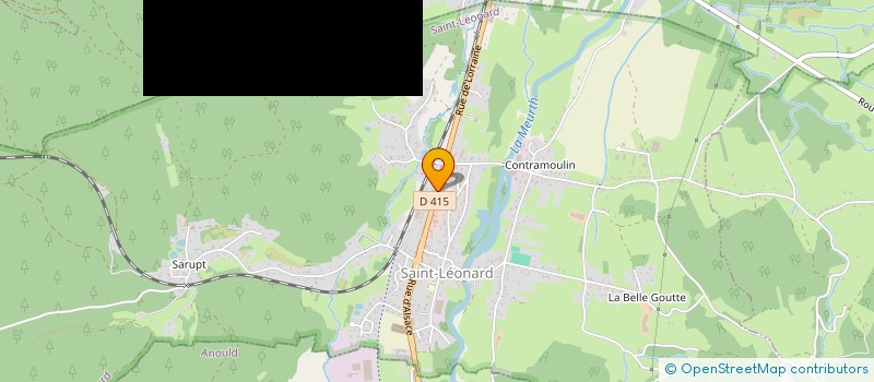 localisation de l'entreprise MADAME VANESSA SIMON  SAINT-LEONARD