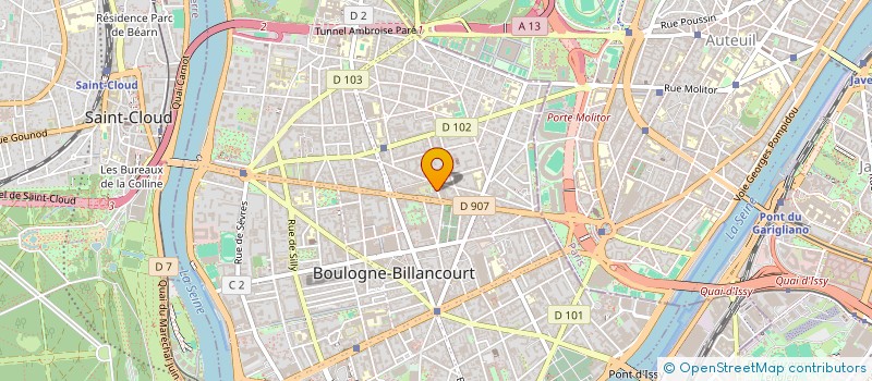 localisation de l'entreprise MADAME VANESSA SMADJA à BOULOGNE-BILLANCOURT
