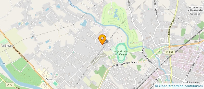 localisation de l'entreprise MADAME VANESSA SOREL  MONTAUBAN