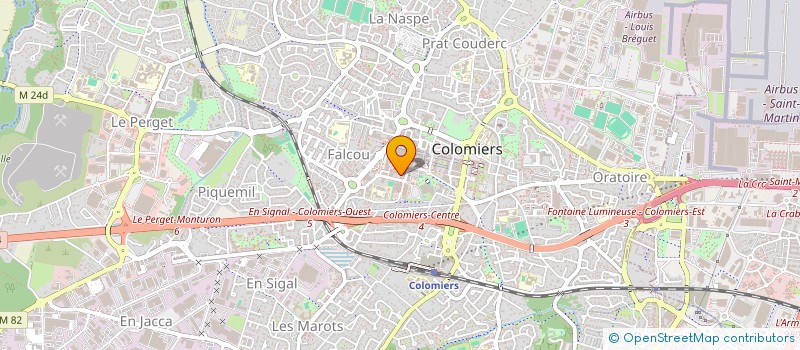 localisation de l'entreprise MADAME VANESSA SOUARE  COLOMIERS