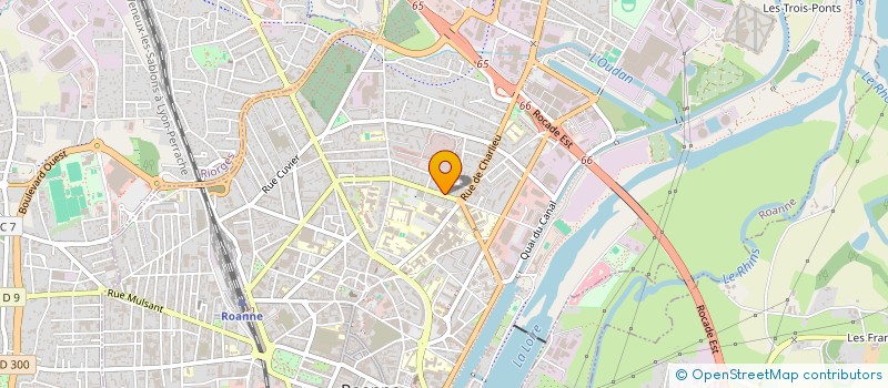 localisation de l'entreprise MADAME VANESSA SOUCHON  ROANNE