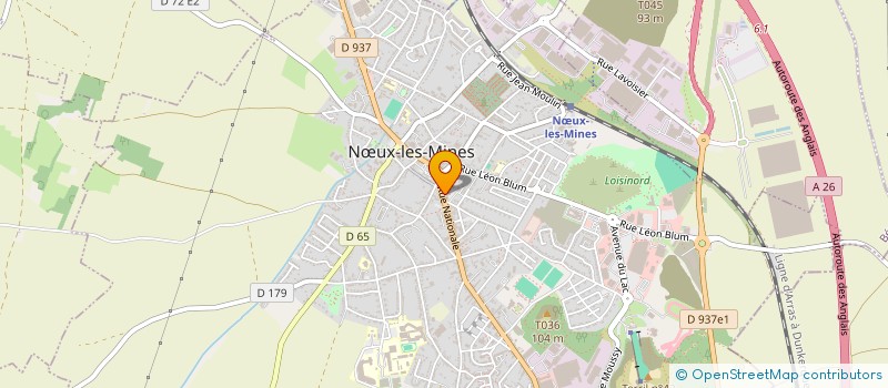 localisation de l'entreprise MADAME VANESSA STEFFE  NUX-LES-MINES