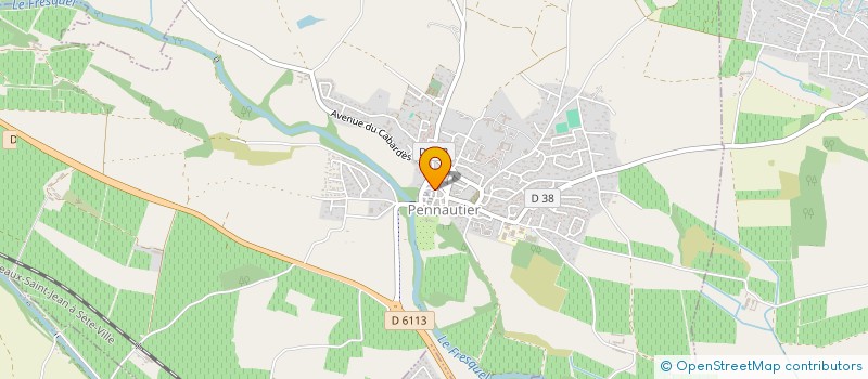 localisation de l'entreprise MADAME VANESSA STRAUCHMANN  PENNAUTIER