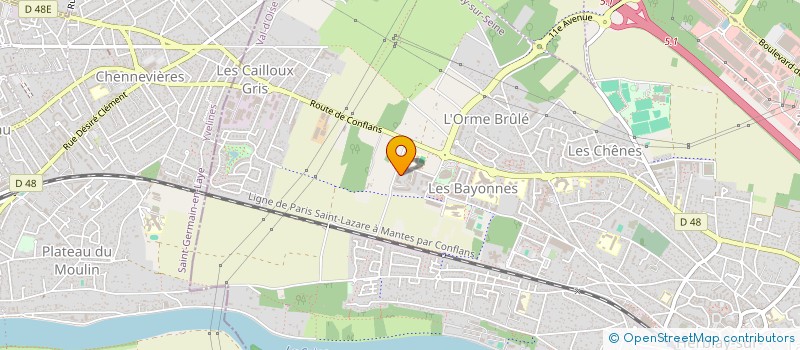 localisation de l'entreprise MADAME VANESSA STURM à HERBLAY-SUR-SEINE