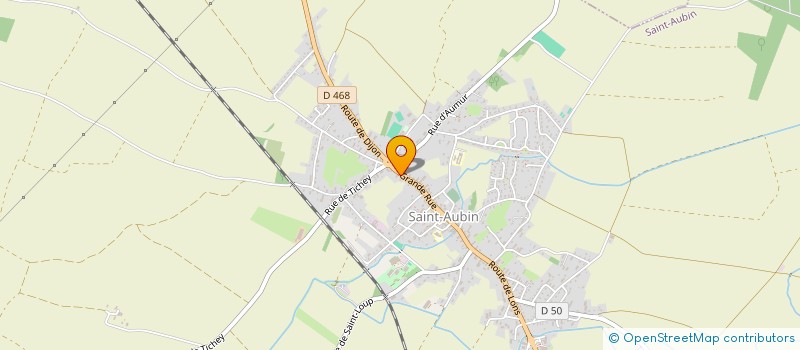 localisation de l'entreprise MADAME VANESSA SUREAU  SAINT-AUBIN