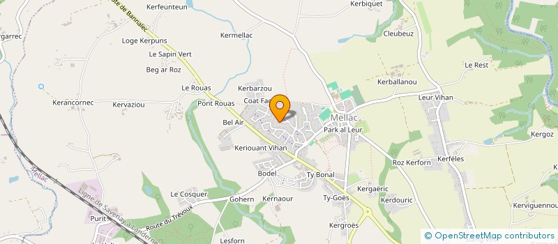 localisation de l'entreprise MADAME VANESSA SUSTRAC  MELLAC