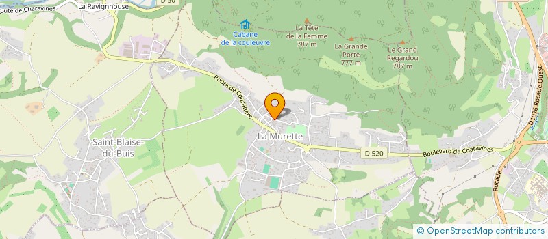 localisation de l'entreprise MADAME VANESSA TARTRE  LA MURETTE