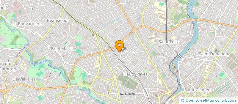 localisation de l'entreprise MADAME VANESSA TECHER à NANTES