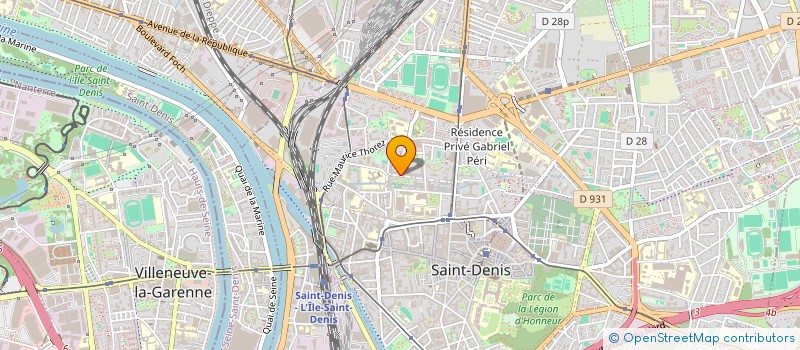 localisation de l'entreprise MADAME VANESSA TELMAR  SAINT-DENIS