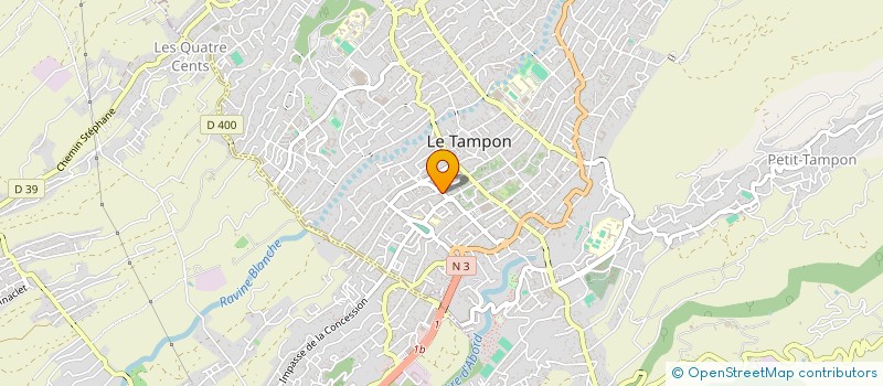 localisation de l'entreprise MADAME VANESSA THALAMAS à LE TAMPON