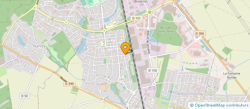 localisation de l'entreprise MADAME VANESSA THIEBOT  SAVIGNY-LE-TEMPLE