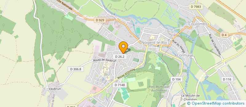 localisation de l'entreprise MADAME VANESSA THOMAS à NOGENT-LE-ROI