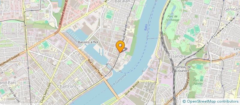 localisation de l'entreprise MADAME VANESSA TOFFOLI  BORDEAUX