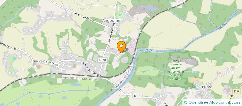 localisation de l'entreprise MADAME VANESSA TOGO  RIVIERE-SAAS-ET-GOURBY