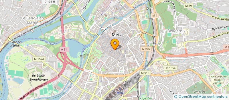 localisation de l'entreprise MADAME VANESSA TOMASSI  METZ