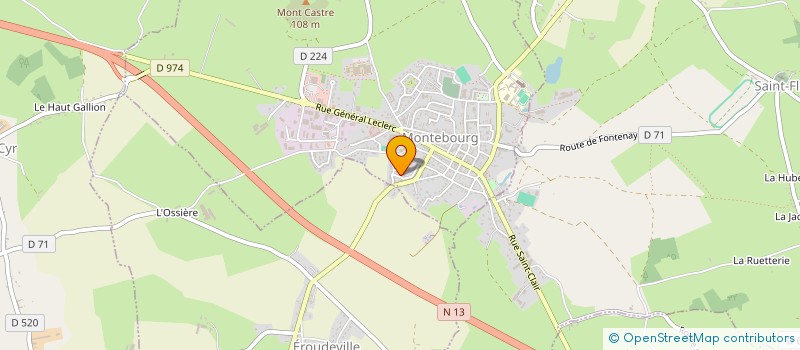 localisation de l'entreprise MADAME VANESSA TRAVERT  MONTEBOURG