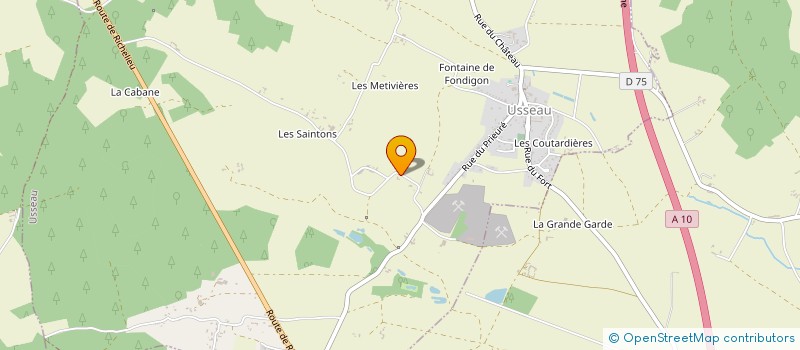 localisation de l'entreprise MADAME VANESSA TROUILLET  USSEAU