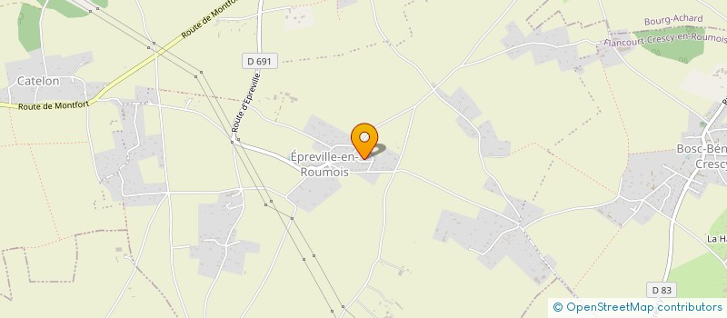 localisation de l'entreprise MADAME VANESSA TURPIN  FLANCOURT-CRESCY-EN-ROUMOIS