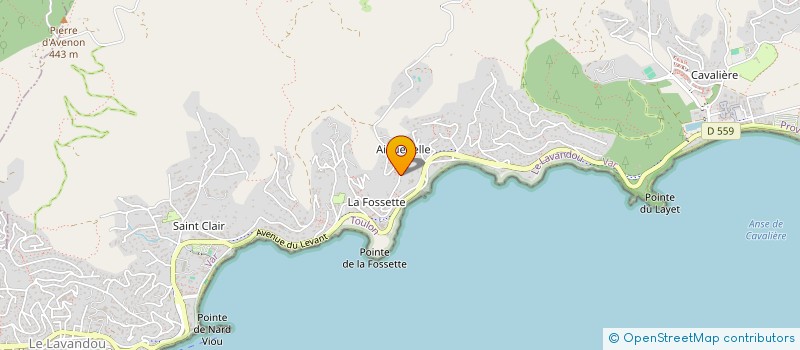 localisation de l'entreprise MADAME VANESSA ULRICH à LE LAVANDOU