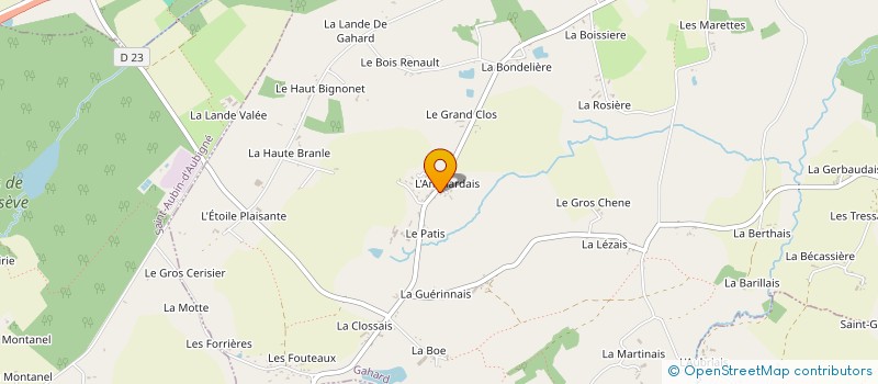 localisation de l'entreprise MADAME VANESSA VAILLANT  GAHARD