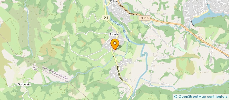 localisation de l'entreprise MADAME VANESSA VAN CORTENBOSCH  SAINT-PEE-SUR-NIVELLE