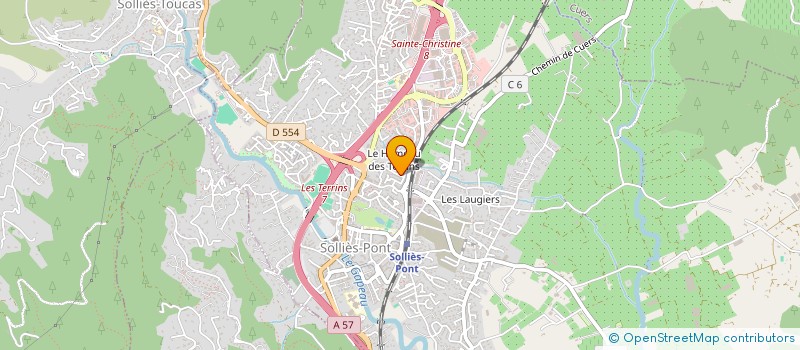 localisation de l'entreprise MADAME VANESSA VANRENTERGHEM  SOLLIES-PONT