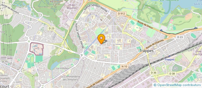 localisation de l'entreprise MADAME VANESSA VARELA MONTEIRO  TRAPPES