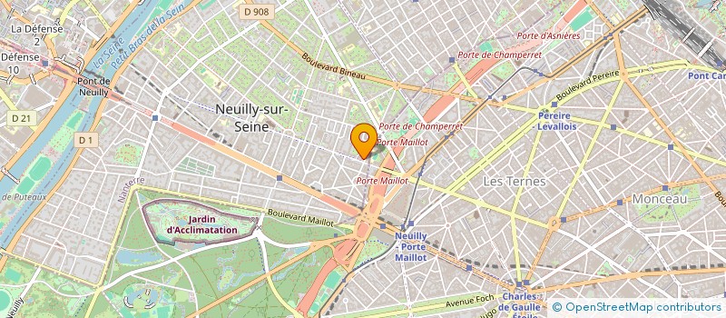 localisation de l'entreprise MADAME VANESSA VARON à NEUILLY-SUR-SEINE