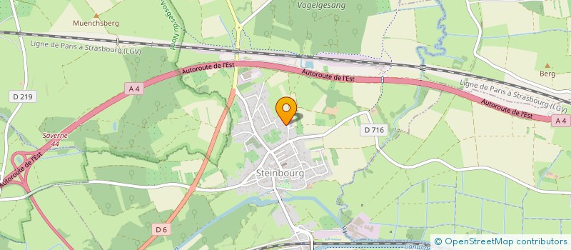 localisation de l'entreprise MADAME VANESSA VENANCIO  STEINBOURG