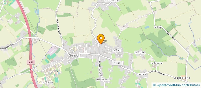 localisation de l'entreprise MADAME VANESSA VERET  AUCHY-LEZ-ORCHIES