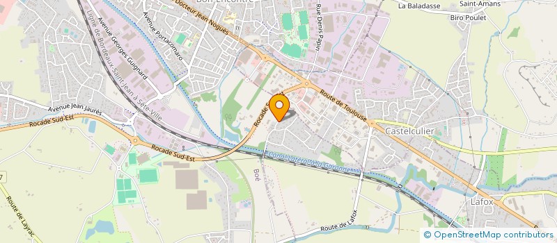 localisation de l'entreprise MADAME VANESSA VERLAGUET  BOE