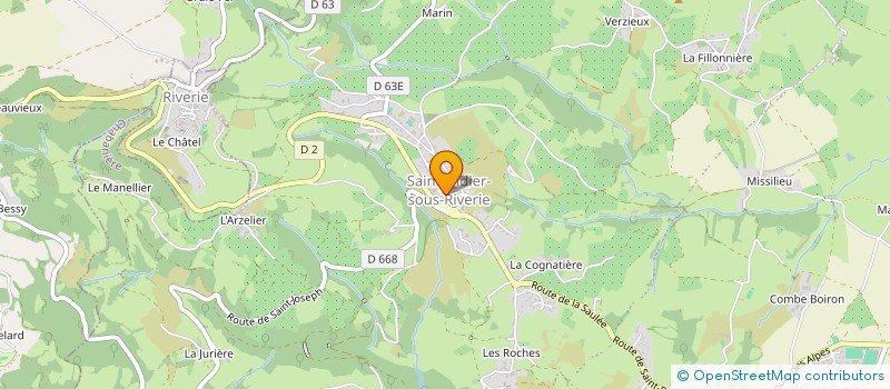 localisation de l'entreprise MADAME VANESSA VERNAY  CHABANIERE