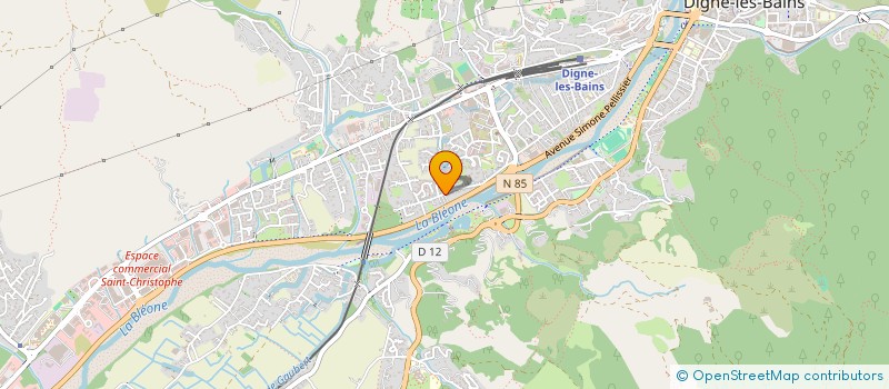 localisation de l'entreprise MADAME VANESSA VILANOVA à DIGNE-LES-BAINS
