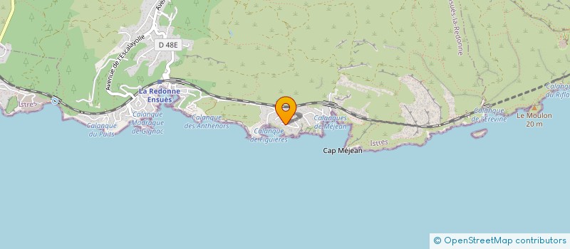 localisation de l'entreprise MADAME VANESSA VILLENEUVE  ENSUES-LA-REDONNE