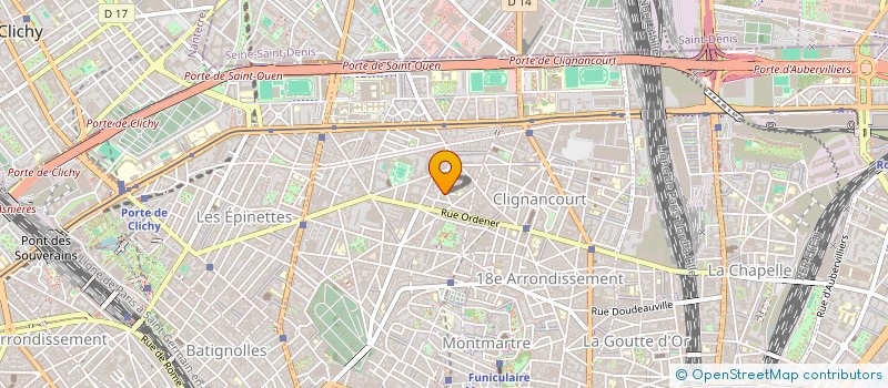 localisation de l'entreprise MADAME VANESSA VIMOND  PARIS