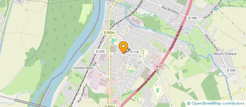 localisation de l'entreprise MADAME VANESSA VOLAND à COSNE-COURS-SUR-LOIRE
